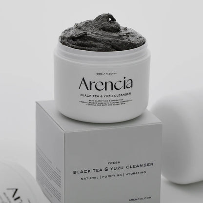 Arencia Black Tea & Yuzu Cleanser 120ml
