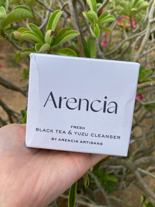 Arencia Black Tea & Yuzu Cleanser 120ml