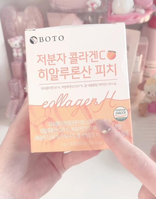 BOTO - Small Molecular Collagen C Hyaluronic Acid Peach